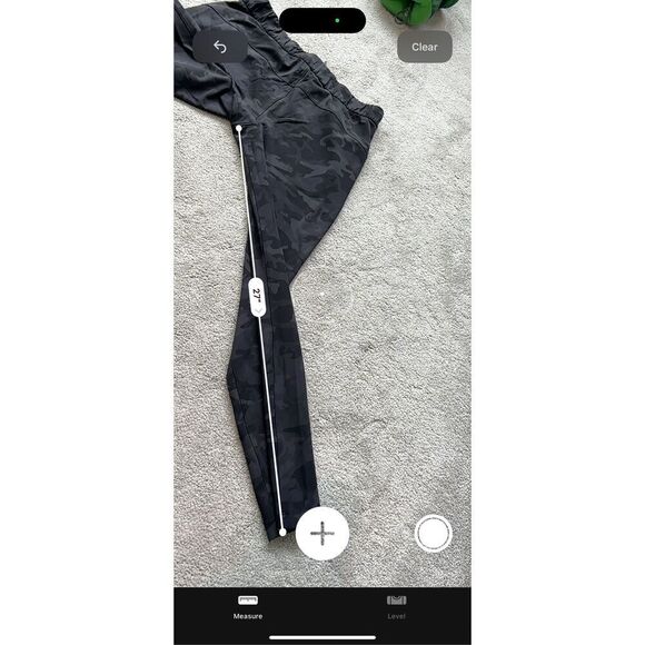 NWOT Lululemon Camo Keep Moving Pant 7/8 High-Rise l Camo Multi Grey, Sz 8 $128 - Picture 9 of 9